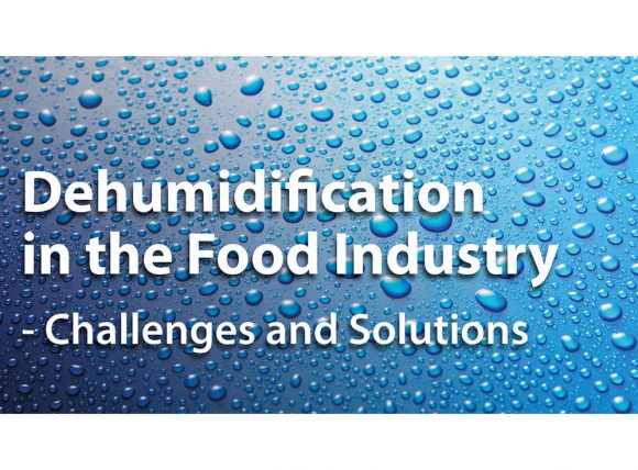 Dehumidification in the food industry