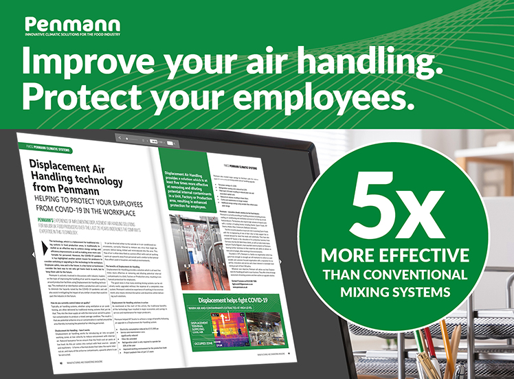 Penmann - Displacement Air Handling solutions protect employees in the workplace