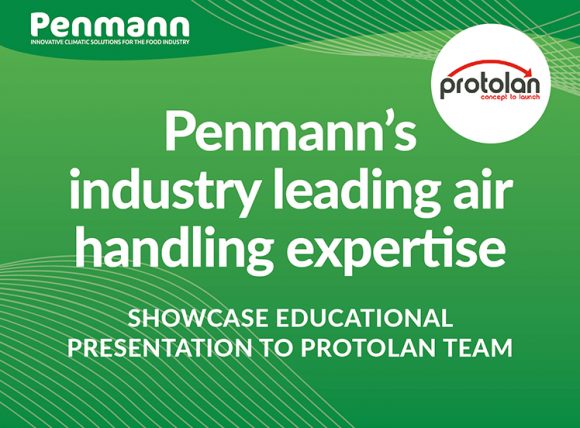 Penmann - air handling presentation to team at Protolan