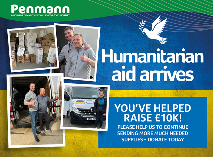 Penmann - humanitarian aid arrives in Poland