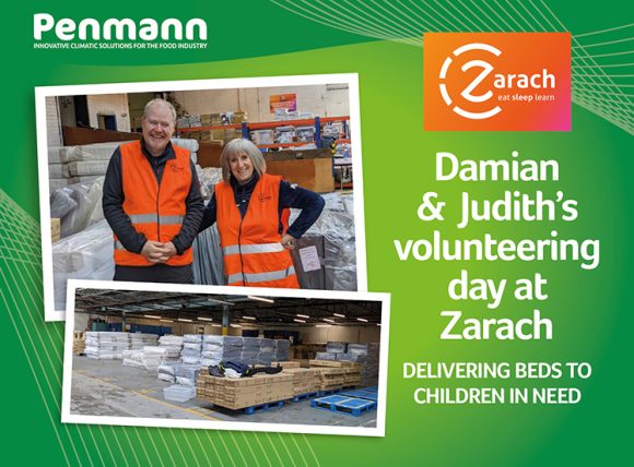 Penmann Zarach volunteering