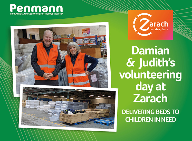 Penmann Zarach volunteering